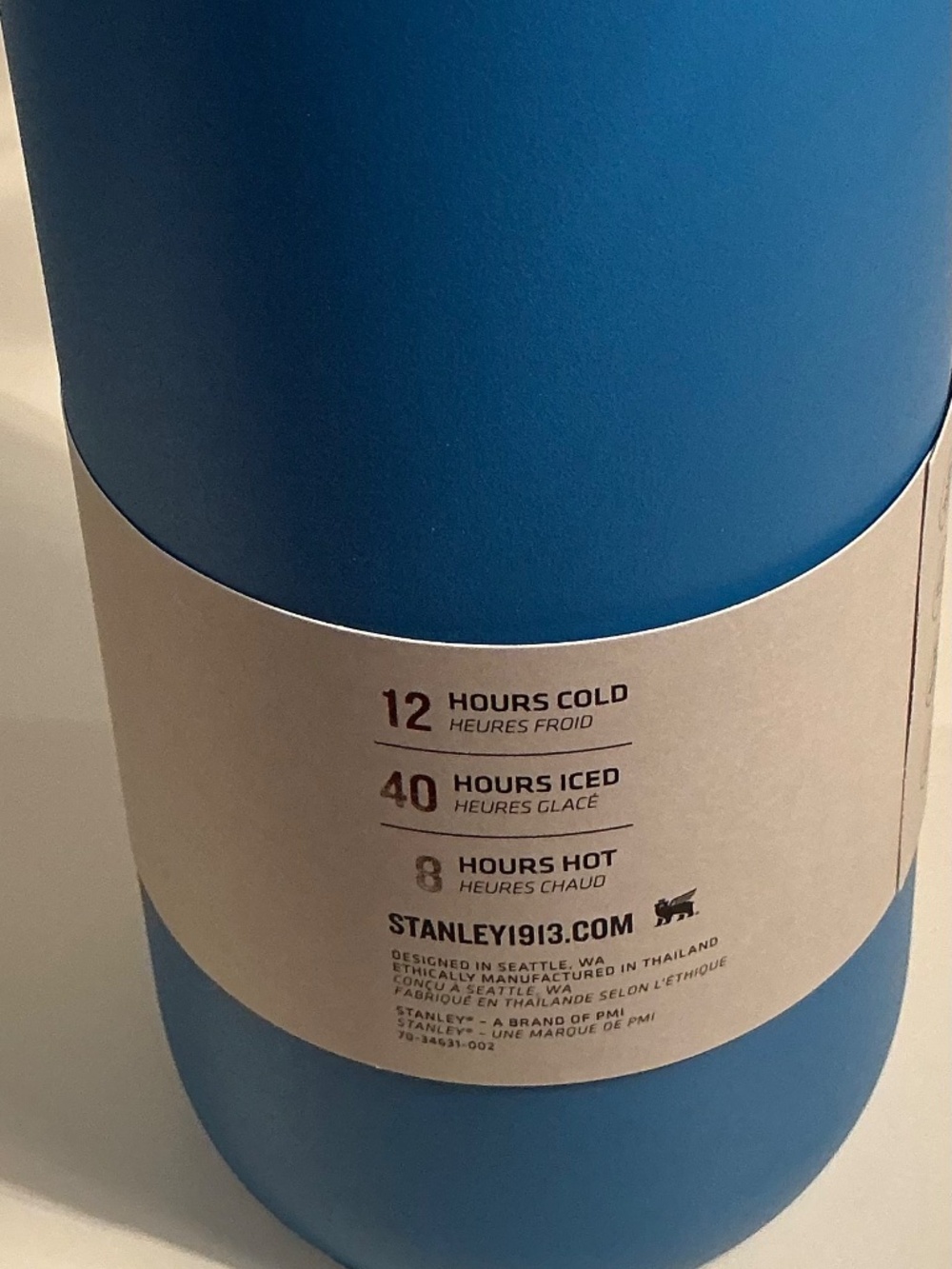 New Stanley Quick Flip Go Bottle 24 ounce Blue - Picture 3 of 6